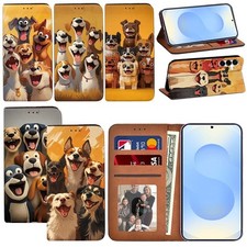 PU Leder Hülle Handy Brieftasche Etui für Samsung Galaxy S8/S20/S21/S22/S23/S24/S25