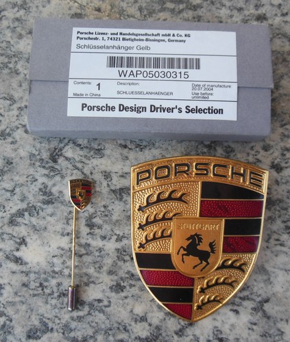 Konvolut porsche wappen - konvolut,