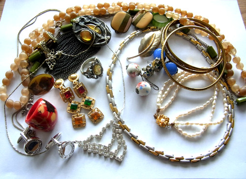 Kleine sammlung alter schmuck - kleine,