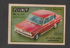 Fiat 125 S Matchbox Label