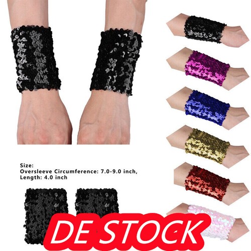Damen pailletten armstulpen - damen,
