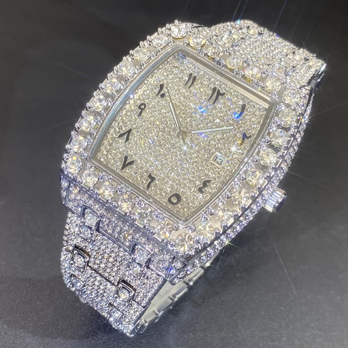 Luxus style armbanduhr iced - luxus,