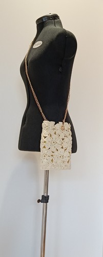 Raffia bast tasche - tasche, crossbody