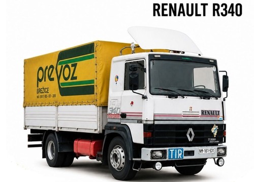 Renault r340 1986 lkw - lkw, modell