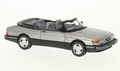 Saab 900 cabriolet 1987 grau - saab,