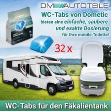 Waeco Dometic Zusatz PowerCare Tabs 32 per doybag Wohnmobil WC Tab Fäkalientank