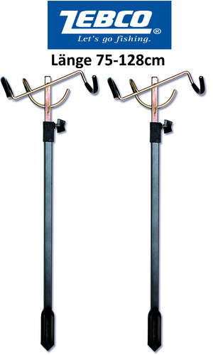 Zebco klapprutenhalter - 2x,