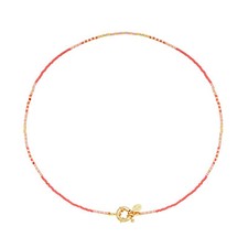 Kette kurz filigran schwarz