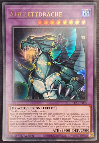 Amulettdrache ultra rare - amulettdrache,