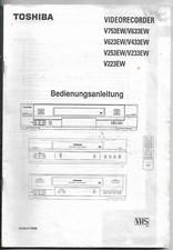 Toshiba V 753 633 623 433 263 233 223 Deutsch Italia Bedienungsanleitung Videor.
