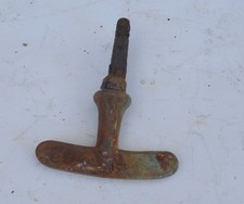 original alter Messing Knauf