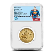 2025 1/2 oz Proof DC Comics