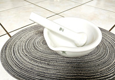 Apotheken-Mörser Porzellan Rosenthal groß /Laborzubehör+ Stößel