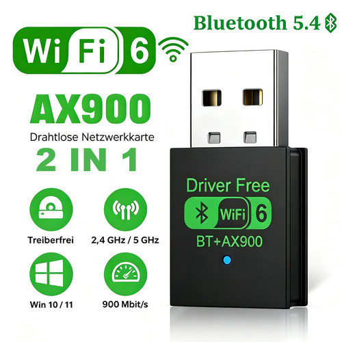 Wlan stick 900mbps usb wifi - stick,