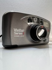 Vivitar Series 1 Kompakt Analoge Film Kamera 480PZ Autofocus AF Blitz Power Zoom