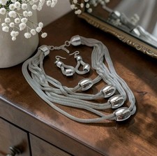 Schmuck-Set Kette +Ohrringe