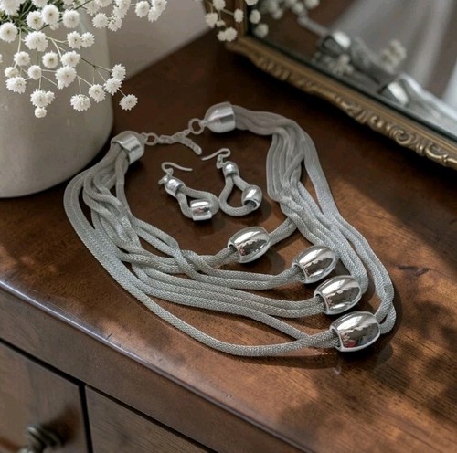 Schmuck set kette ohrringe - kette, +ohrringe