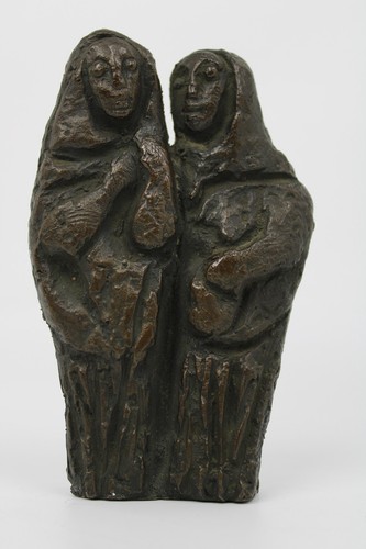 Bronze skulptur gisela bär - gisela,