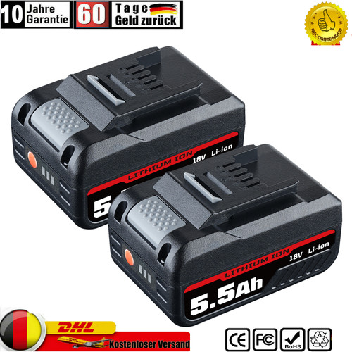 2pack 5ah ersatzakku für - 2pack, 5,5ah