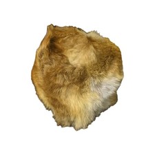 Pelzkappe Pelzmütze hell /