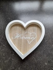 Herz-Tablett Holz "Home Sweet Home" Shabby Landhaus