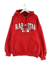 Johnny Blaze y2k Rapstar Hoodie Rot XL Herren