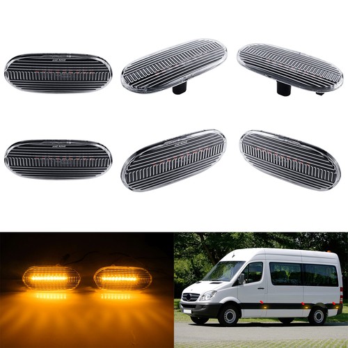 Klar linse led - 6x,