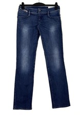 Diesel MATIC Jeans Straight Damen W29 L30 Blau Denim Hose Vintage 008L6 Stretch