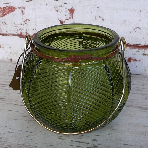 Windlicht glas mit henkel - windlicht,