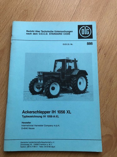 Ackerschlepper int harv - ih, int.
