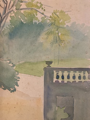 Sehr schöne aquarellmalerei - sehr,
