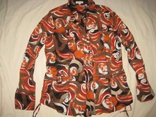 VINTAGE 70s Bluse Jacke