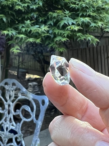 Herkimer diamond double water - herkimer,