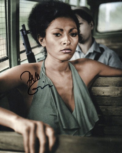 Pam grier signed sexy - pam,