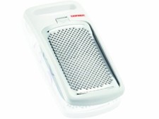 LEIFHEIT Edelstahl Kunststoff Muskatreibe Nussreibe Reibe Muskat fein