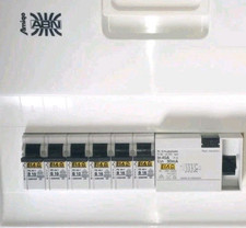 Unterputz Unterverteilung  Verteiler Sicherungskasten Marke ABN Amigo bestückt 