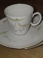 Espressotasse 2 Untertassen