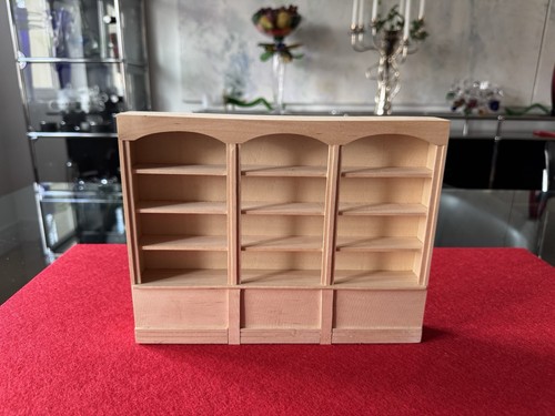 Puppenstube dreifachregal holz - puppenstube,