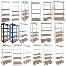 MIDORI© Lagerregal Kellerregal Schwerlastregal Regal Steckregal Werkstattregal