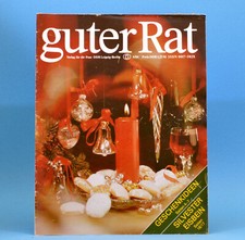 Guter Rat 4 1984 Verlag für die Frau DDR Eisbein Weihnachten Kochtöpfe Plaste L