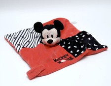 Disney Baby Famosa Mickey Mouse Maus rot schwarz Schmusetuch