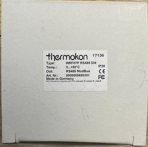 Thermokon wrf07p rs485 di4 - rs485,