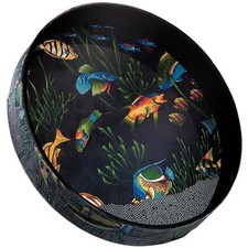 Oceandrum Remo Ocean Drum 22" x 2,5" Fish Graphic Ocean Drum Meeresrauschen Trom
