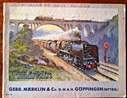 Spur marklin katalog 1931 d8 - spur,