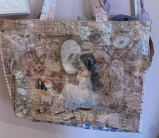 anime, manga, pvc, transparent, tote bag, Trendtasche, Accessoire, Hundemotiv