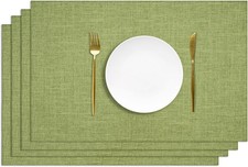 Tischset Leinen Platzdeckchen