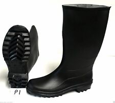 Gummistiefel Stiefel Arbeitsstiefel Regenstiefel Gartenstiefel Gr 42 Schwarz