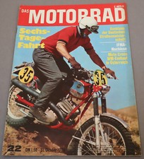 Das Motorrad 22/1970 Sechs