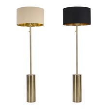 Antik Messing Stehlampe Dreh