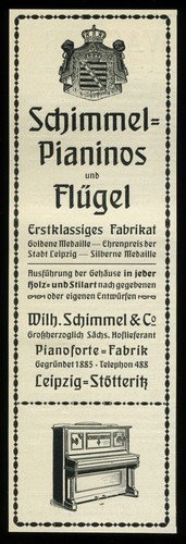 Alte reklame werbung 1909 - reklame,